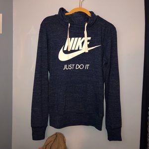 Blue Nike hoodie